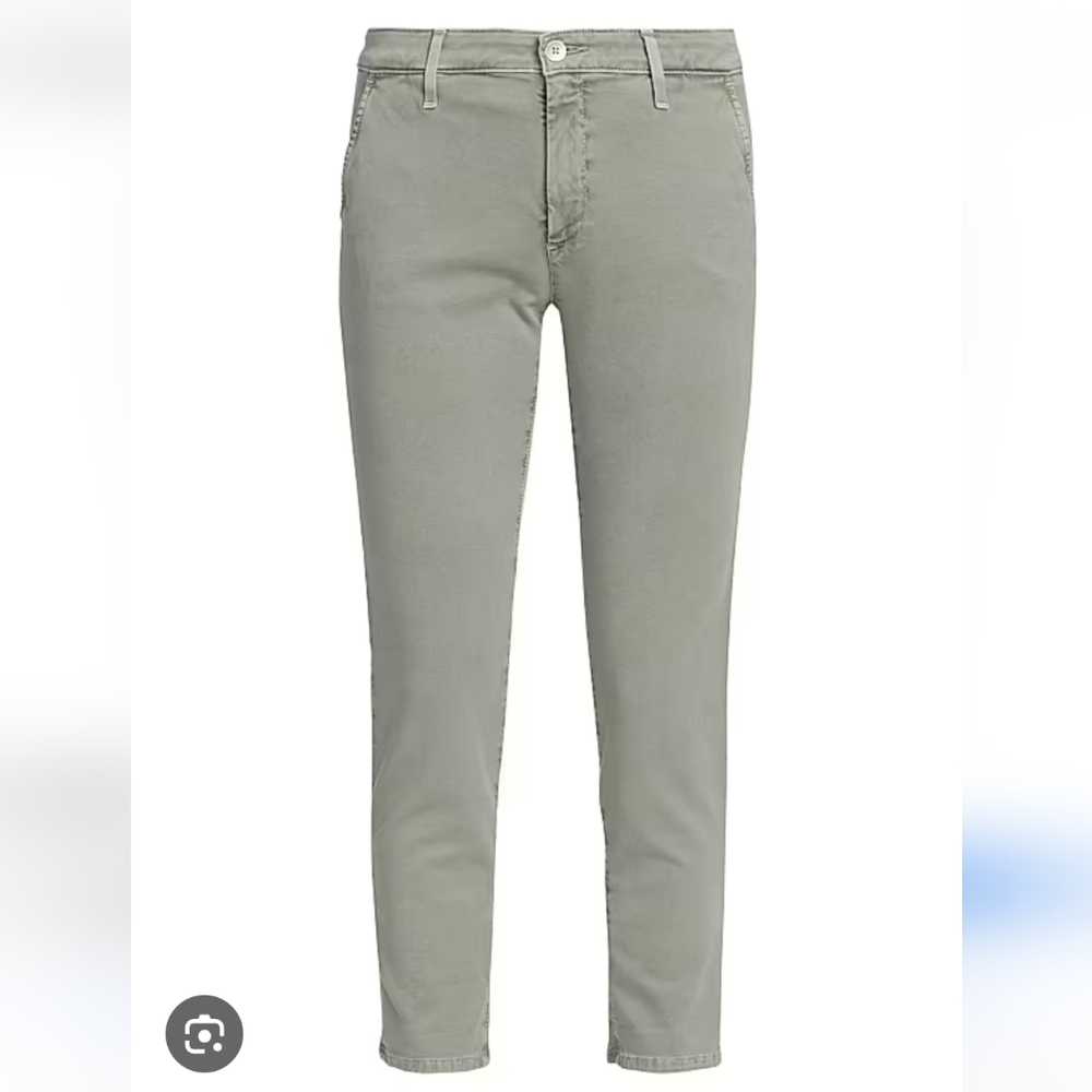 ag Adriano Goldschmied Caden tailored trouser size 25 R Olive Green Pants